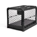 Diggs Revol Collapsible Dog Crate, Charcoal, Small