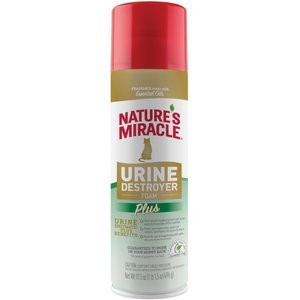Nature's Miracle Dog Enzymatic Stain Urine Destroyer Foam Aerosol Spray, 17.5-oz bottle