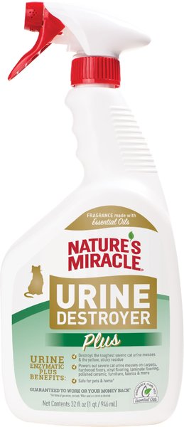 Nature's Miracle Cat Urine Destroyer, 32-oz bottle slide 1 of 10