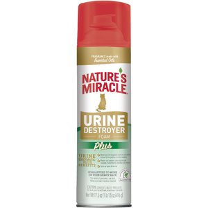 Nature's Miracle Cat Urine Destroyer Foam Aerosol Spray, 17.5-oz bottle