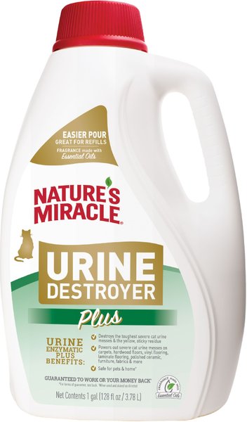 Nature's Miracle Cat Enzymatic Urine Destroyer, 1-gal bottle slide 1 of 9
