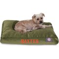 Majestic Pet Personalized Shredded Memory Foam Villa Pillow Dog & Cat Bed, Fern, X-Large