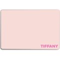 904 Custom Personalized Solid Dog & Cat Placemat, Baby Pink