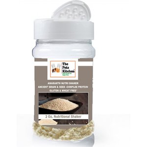 The Petz Kitchen Amaranath Ancient Seed Grain & Complete Protein Powder Dog & Cat Supplement, 2-oz jar