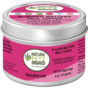 Natura Petz Organics Bladder Matters Dog Supplement, 4-oz jar