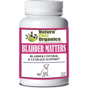 Natura Petz Organics Bladder Matters Dog Supplement, 250 count