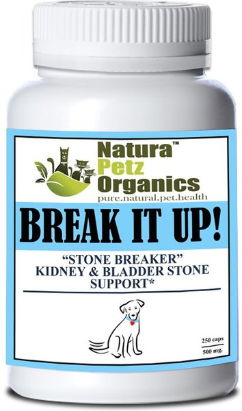 Natura Petz Organics Break It Up! Homeopathic Medicine for Stone Breaking for Dogs, 250 count slide 1 of 4