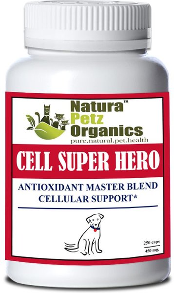 Natura Petz Organics Cell Super Hero Dog Supplement, 250 count slide 1 of 4
