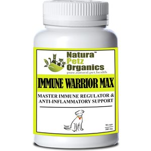 Natura Petz Organics Immune Warrior Max Dog Supplement, 90 count