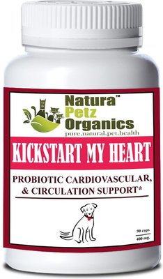 Natura Petz Organics Kick Start My Heart Dog Supplement, 90 count, slide 1 of 1
