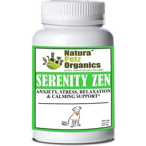 Natura Petz Organics Serenity Zen Dog Supplement, 250 count