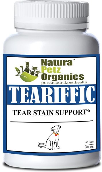 Natura Petz Organics Teariffic Dog Supplement, 90 count slide 1 of 4