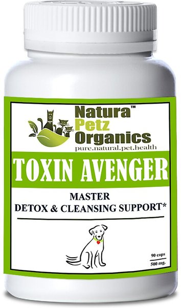 Natura Petz Organics Toxin Avenger Dog Supplement, 90 count slide 1 of 4