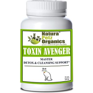 Natura Petz Organics Toxin Avenger Cat Supplement, 90 count