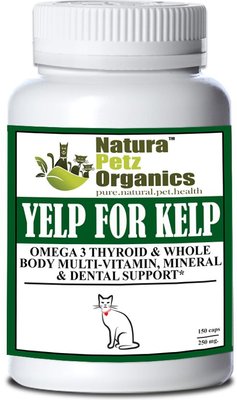Natura Petz Organics Yelp For Kelp Cat Supplement, 150 count, slide 1 of 1