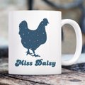 904 Custom Personalized Abstract Chicken Double Sided Mug, 11-oz
