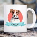 904 Custom Personalized Dog Breed Colorblock Banner Coffee Mug, 11-oz, Jack Russell Terrier