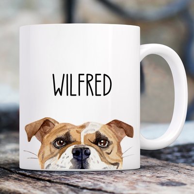 904 Custom Personalized Dog Breed Coffee Mug, 11-oz, slide 1 of 1