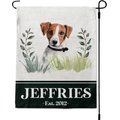 904 Custom Personalized Dog Breed Botanical Garden Flag, Jack Russell