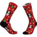 Tribe Socks Personalized Pet Face Socks, Christmas