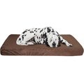 Pet Adobe Orthopedic Memory Foam Bolster Dog Bed w/ Removable Cover, Brown, Medium