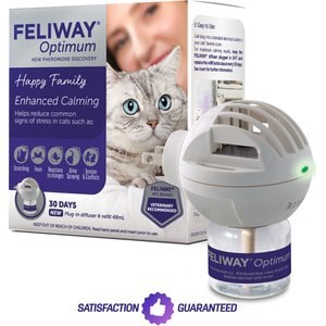 Feliway Optimum Enhanced Calming 30 Day Diffuser for Cats