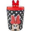 Disney Minnie Mouse Peek-A-Boo Melamine Dog & Cat Treat Jar, 8 cups