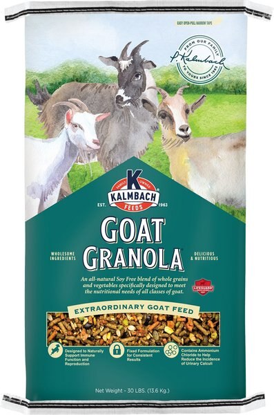 Kalmbach Feeds Granola Goat Food, 30-lb bag slide 1 of 7