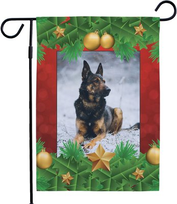 Frisco Personalized Double Sided Printed Holidays Garden Flag, slide 1 of 1
