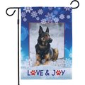 Frisco Personalized Double Sided Printed Winter Garden Flag