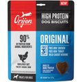 ORIJEN Original High-Protein Grain-Free Biscuit Dog Treats, 8-oz bag