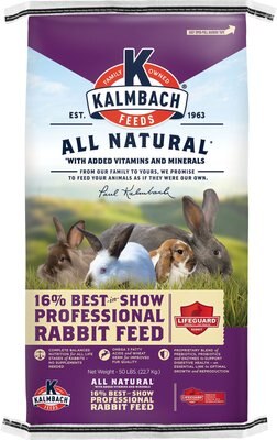 Kalmbach Feeds Best in Show 16% Professional Rabbit Feed, 50-lb bag, slide 1 of 1