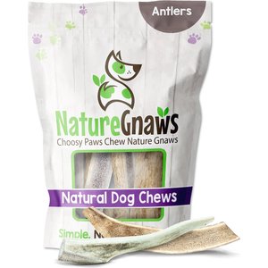 Nature Gnaws Antlers Chews Dog Treats, 1-lb bag