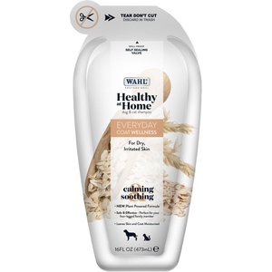 Wahl Clipper Everyday Coat Wellness Oatmeal Dog & Cat Shampoo, 16-oz bottle
