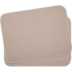 Frisco Washable Dog Potty Pads, Beige, 18 x 24-in, 2pk, Unscented
