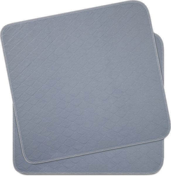 Frisco Washable Dog Potty Pads, Gray, 30 x 32-in, 2pk, Unscented slide 1 of 5
