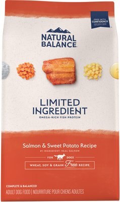 Natural Balance  L.I.D. Limited Ingredient Diets Grain-Free Salmon & Sweet Potato Formula Dry Dog Food, slide 1 of 1