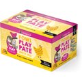 Weruva B.F.F. PLAY Best Feline Friend Pate Lovers, Aw Yeah! Fowl Play Yellow Pates Variety Pack Wet Cat Food, 2.8-oz, 18 count