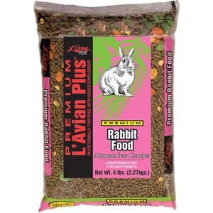 L'Avian Plus Rabbit Food, 5-lb bag
