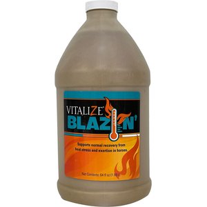 Vitalize Blazin' Liquid Horse Supplement, 64-oz bottle