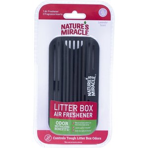 Nature's Miracle Cat Litter Box Air Freshener Attachment & Fragrance Inserts