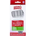 Nature's Miracle Cat Litter Box Air Freshener Fragrance Inserts & Refills, 3 count