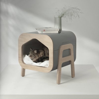 Weelywally Oslo Covered Modern Elevated Cat & Dog Bed, slide 1 of 1