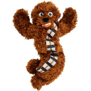 STAR WARS CHEWBACCA Bungee Plush Squeaky Dog Toy