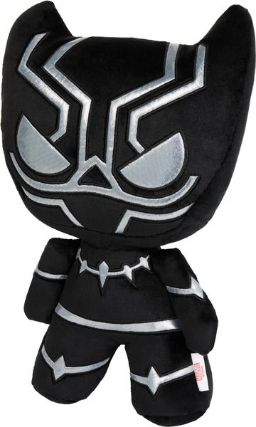 Marvel 's Black Panther Plush Squeaky Dog Toy slide 1 of 3