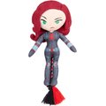 Marvel 's Black Widow Plush with Rope Squeaky Dog Toy