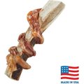 Bones & Chews Made in USA Bully Wrapped Elk Antler Split, 6"