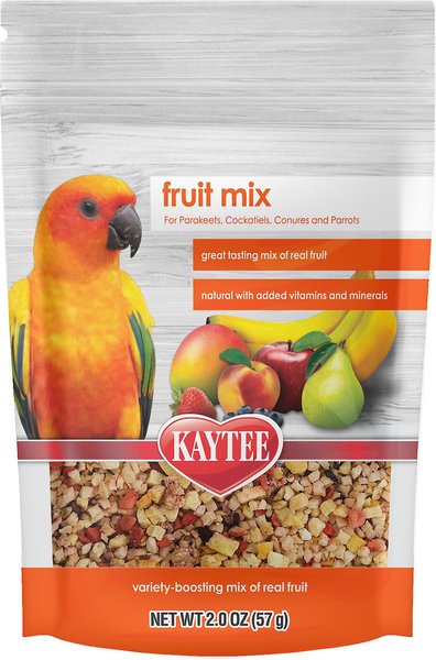 Kaytee Fruit Mix Bird Treats, 2-oz bag slide 1 of 8