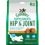 Greenies Chicken Flavored Soft Chew Joint Supplement for Dogs