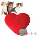 K&H Pet Products Mother's Heartbeat Kitty Heart Pillow
